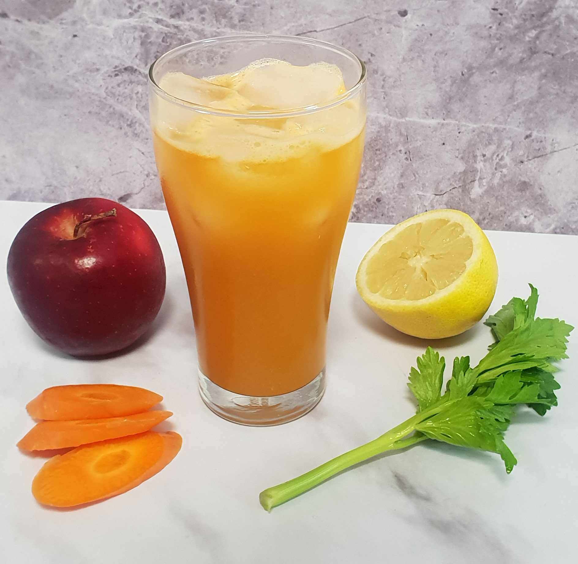 The Sweetydox Juice - Carrot, Apple, and Celery Recipe​